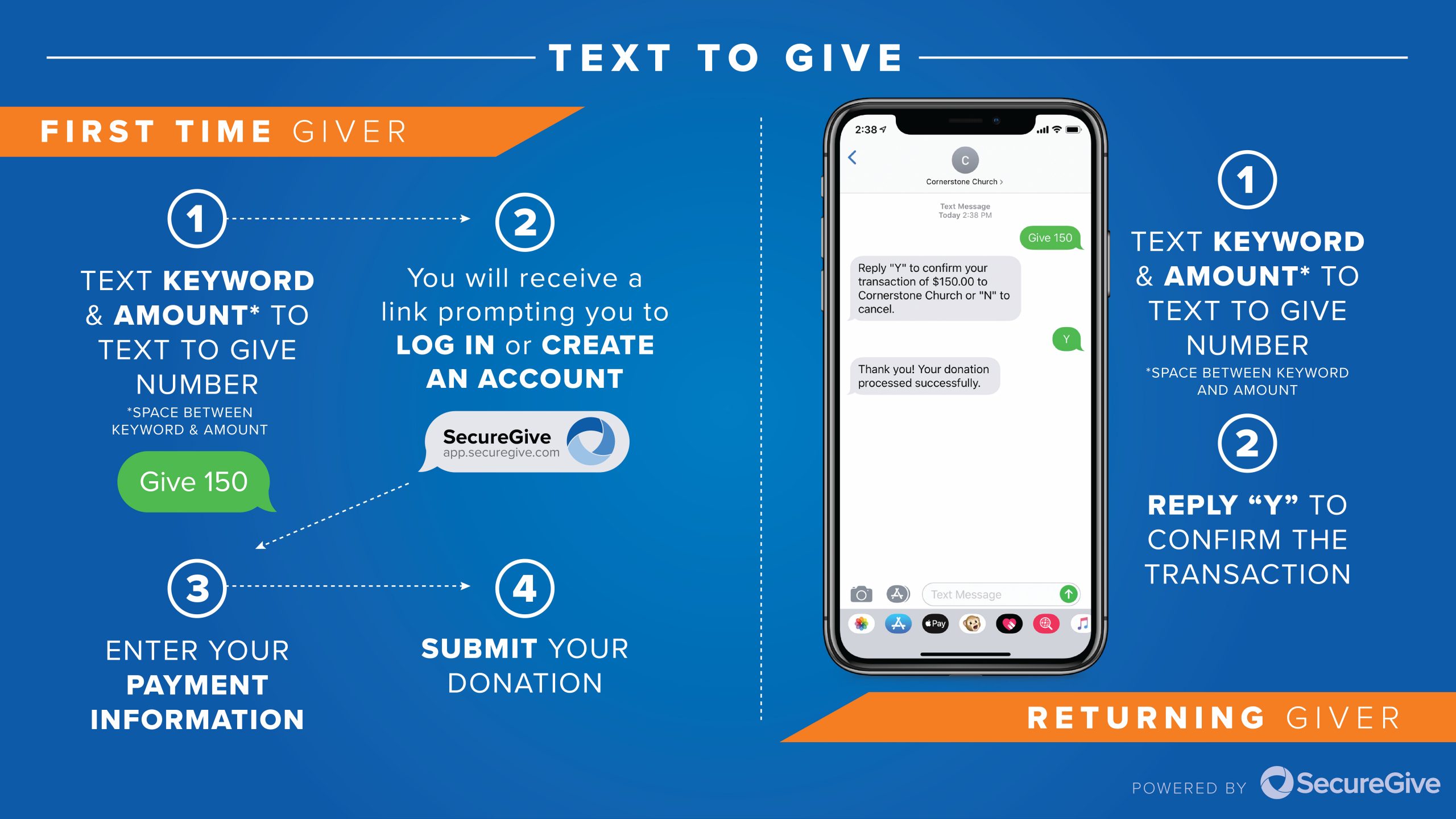 Text to Give